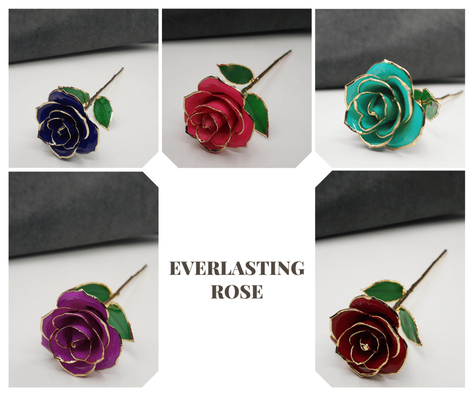 Forever Rose - 24K Gold Rose Made from Real Fresh Rose