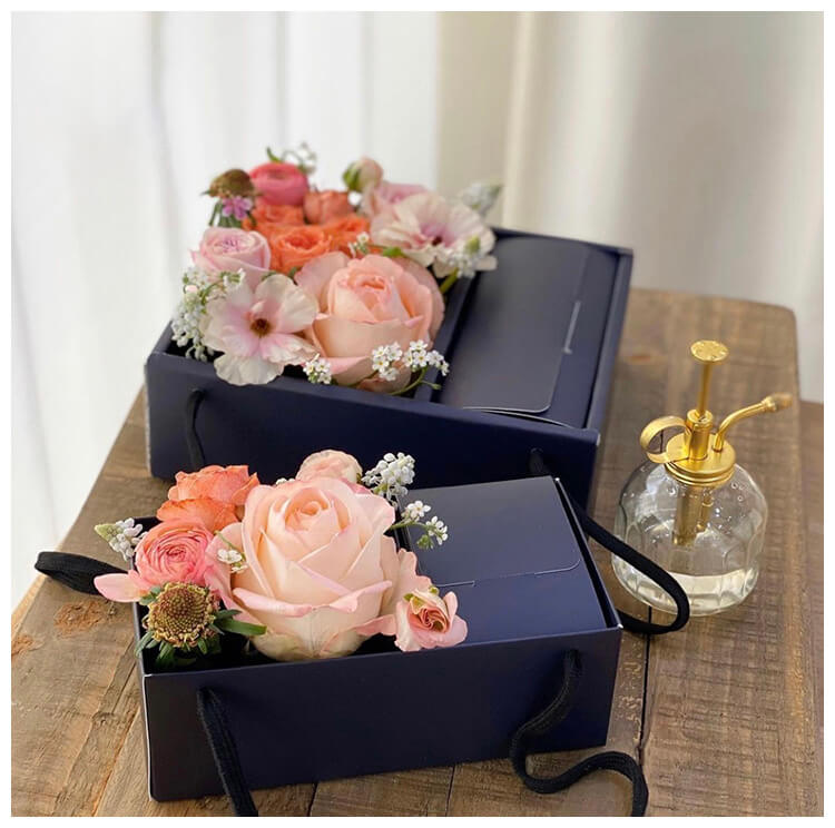 Transparent PVC Flower Gift Box