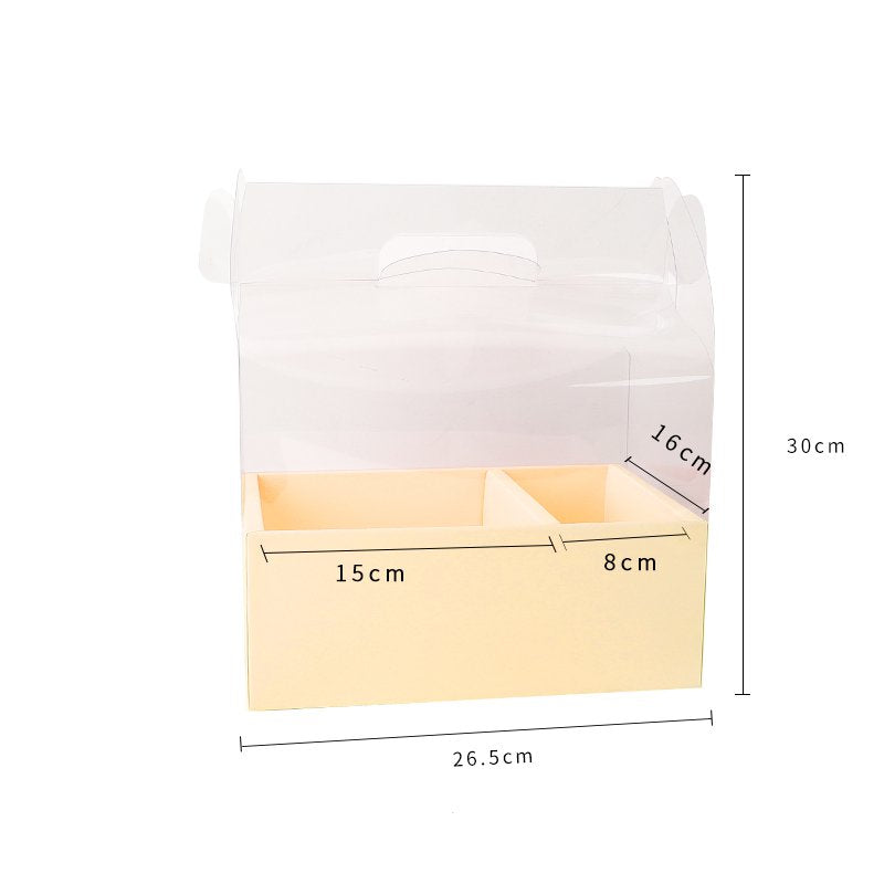 Handheld PVC Flower Gift Box