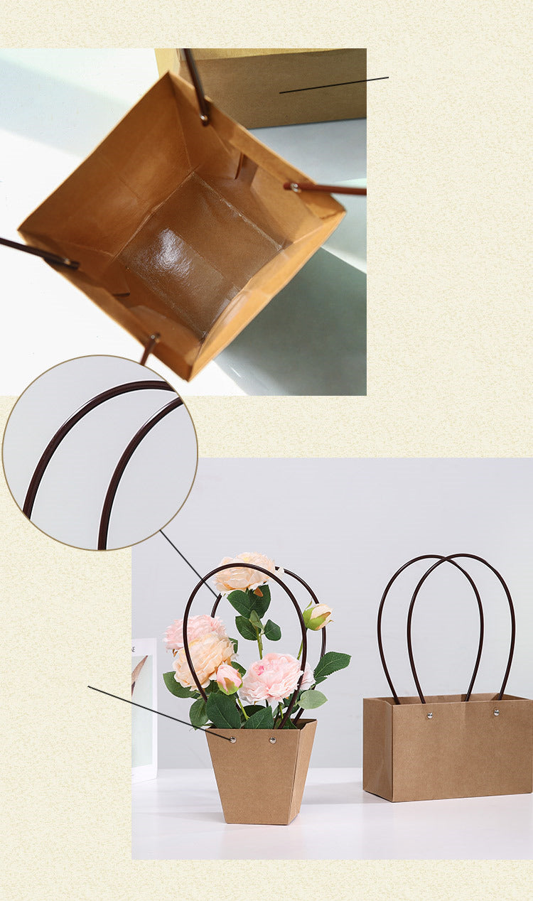 Waterproof Handheld Flower Basket