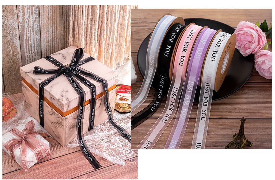 Just For You Sheer Organza Ribbon - 1 inch 50 Yards