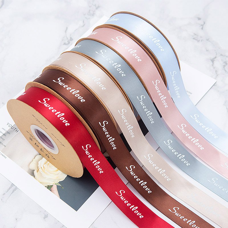 Sweet Love Ribbon For Flower Bouquet and Gift Packing