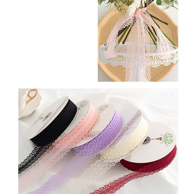 Lace Ribbon For Flower Bouquet and Gift Packing