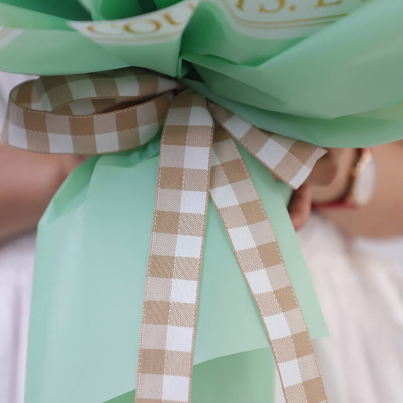 Lattice Ribbon For Flower Bouquet and Gift Packing