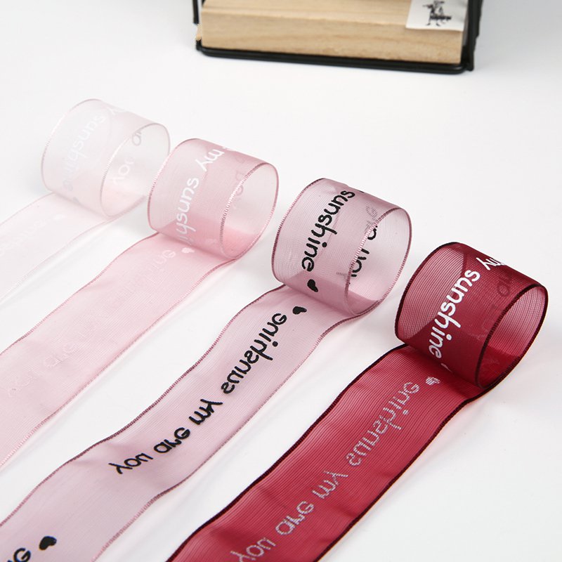 You Are My Sunshine Sheer Organza Ribbon
