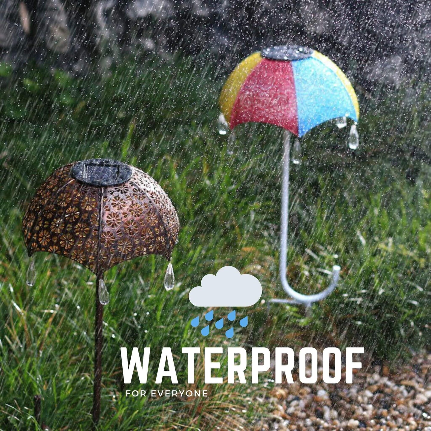 LED Umberlla Solar Light - Garden Decoration