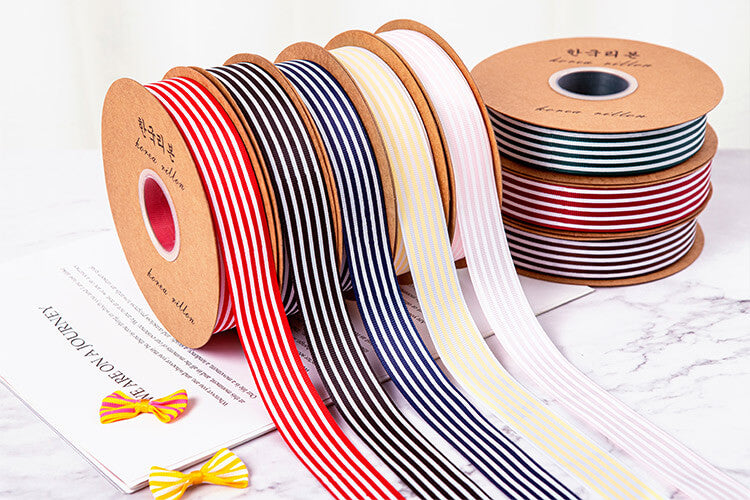 Vertical thread Colorful Ribbon