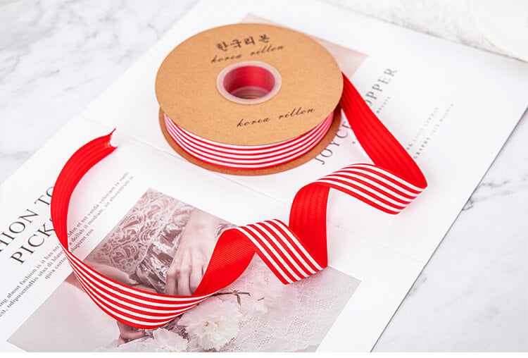Vertical thread Colorful Ribbon