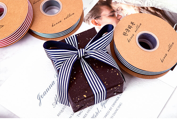 Vertical thread Colorful Ribbon