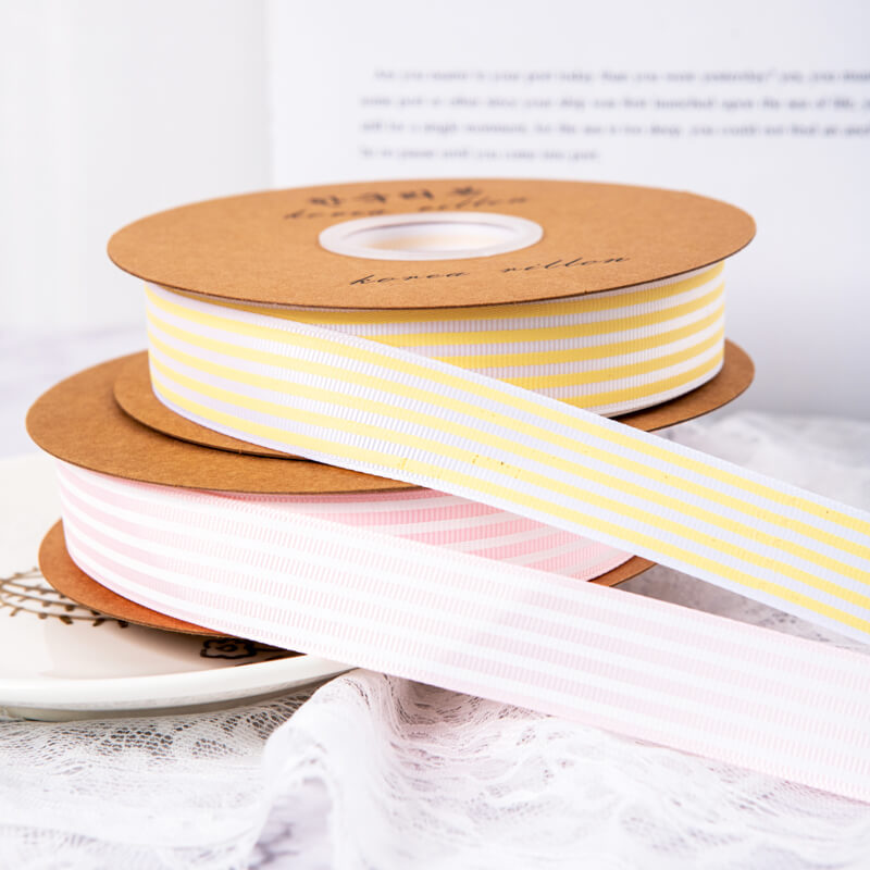 Vertical thread Colorful Ribbon