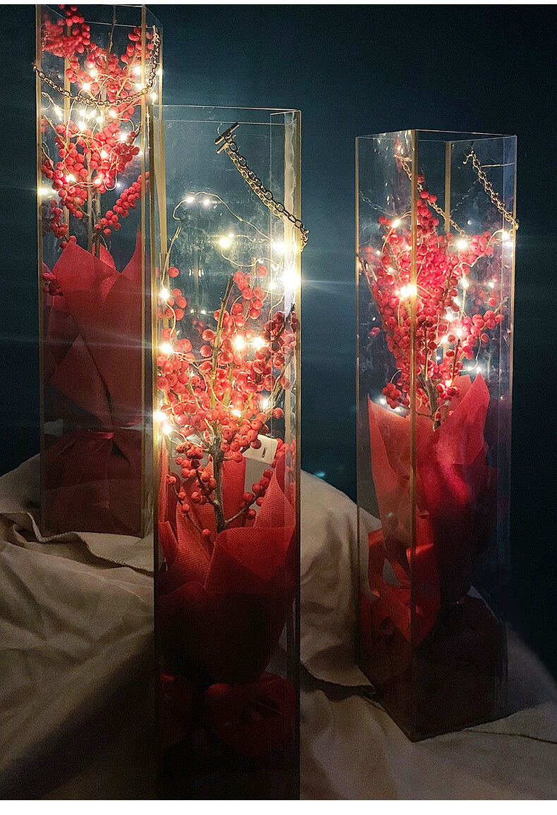 Only You Transparent Handheld Flower Box