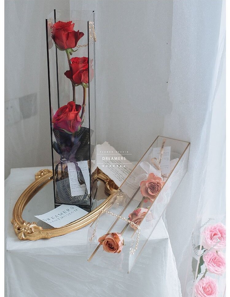Only You Transparent Handheld Flower Box