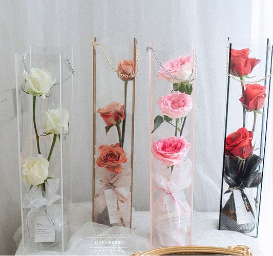 Only You Transparent Handheld Flower Box