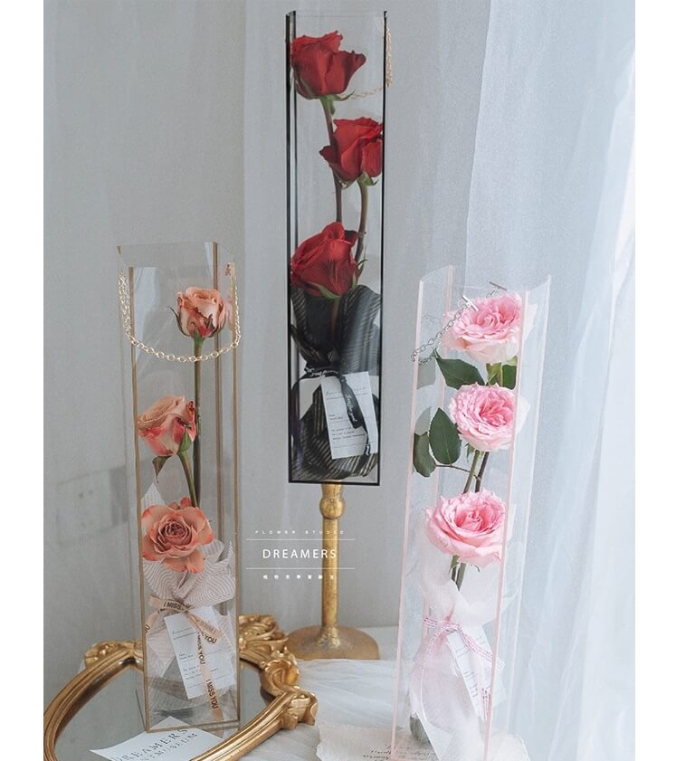 Only You Transparent Handheld Flower Box
