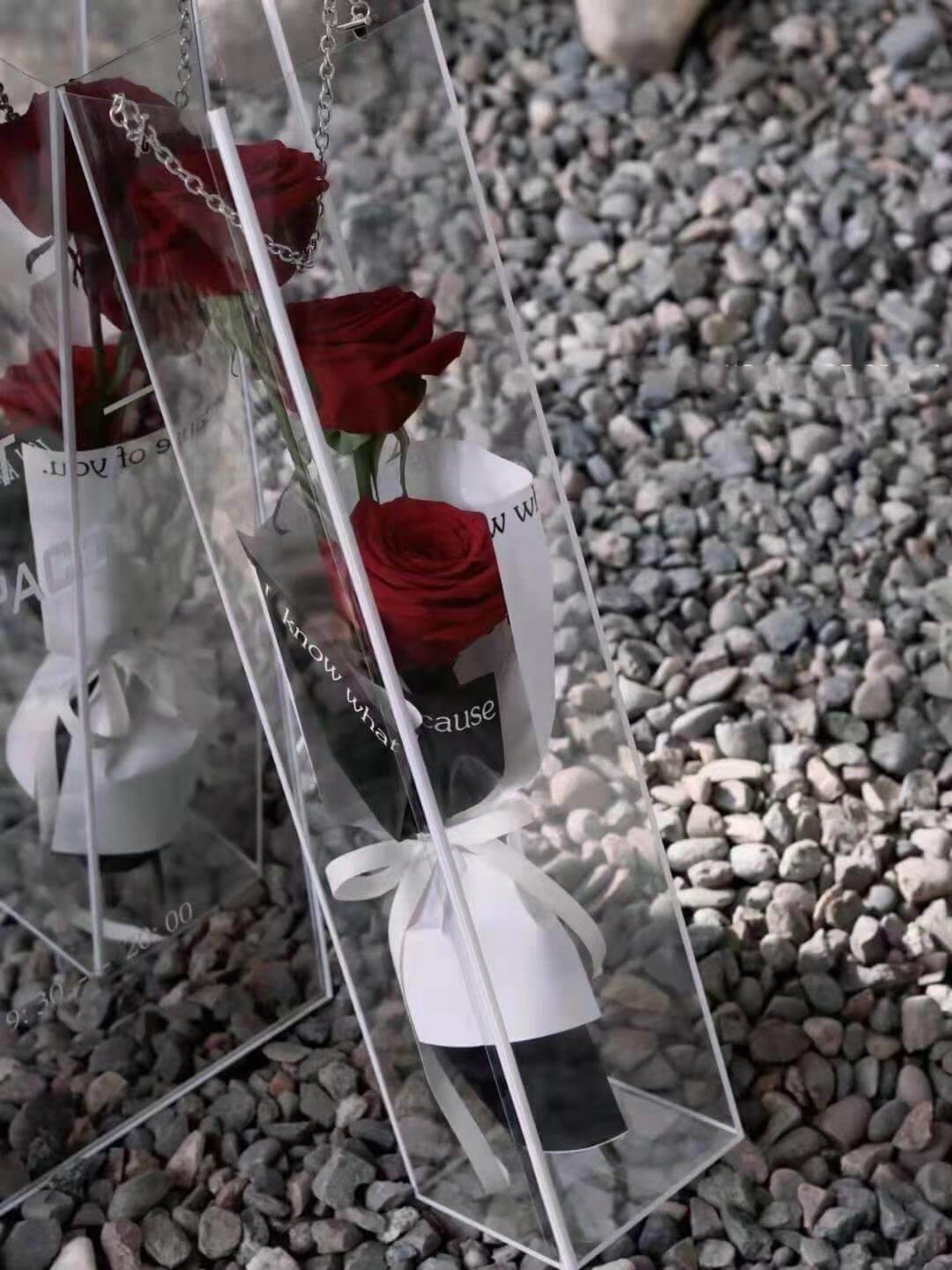 Only You Transparent Handheld Flower Box