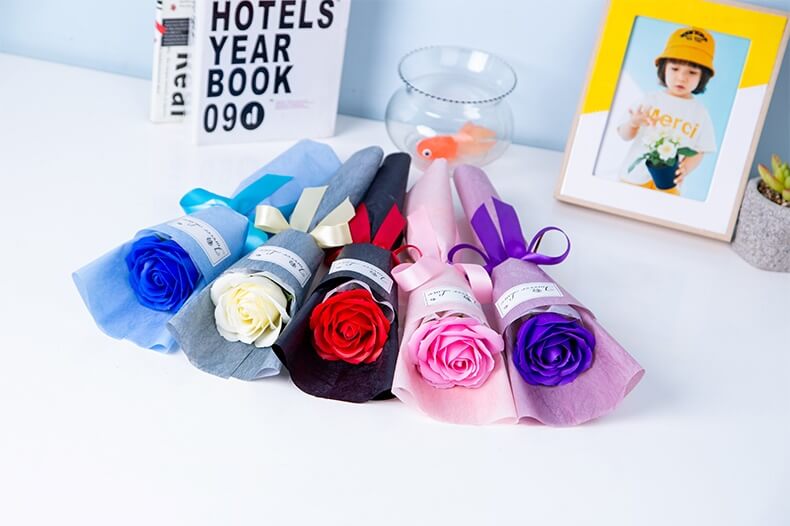 Soap Flower - Rose and Carnation