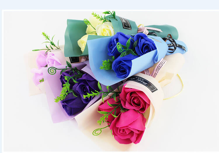 Soap Flower - Rose and Carnation