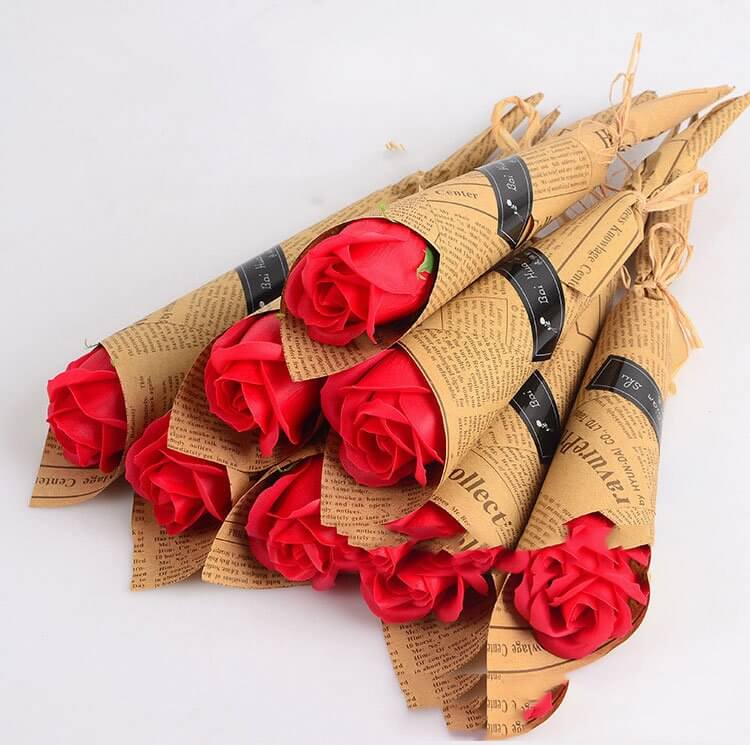 Soap Flower - Rose and Carnation