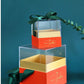 Transparent Acrylic Flower Box Wedding Gift Box