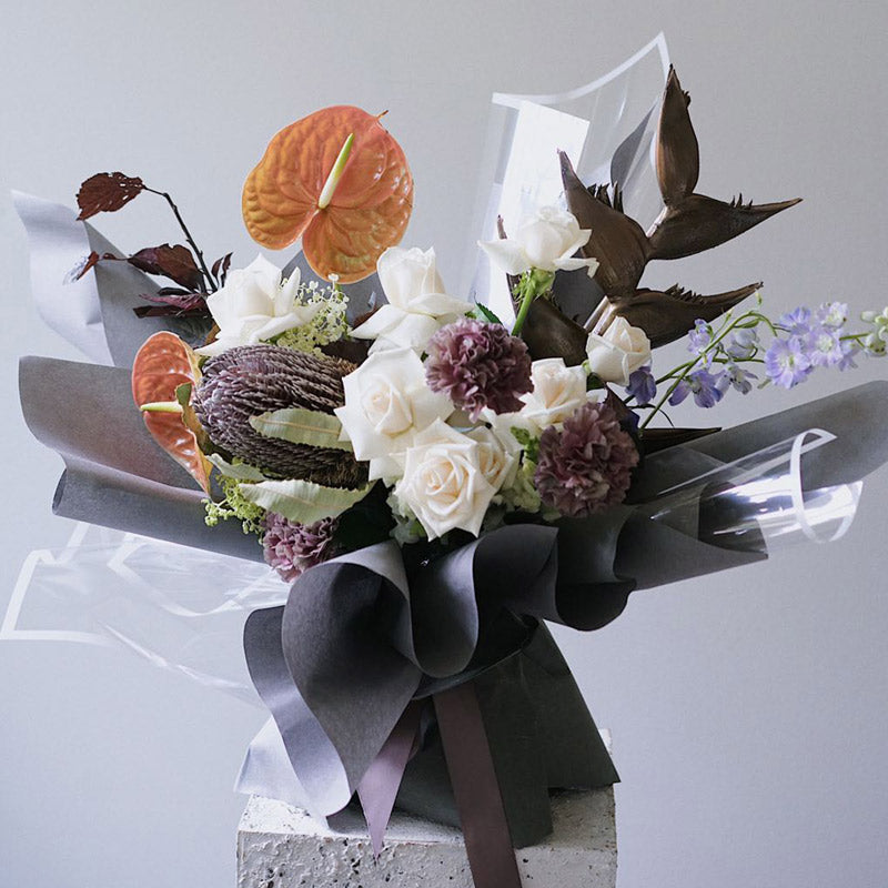 Cellophane Waterproof Colorful Border Transparent Flower Wrapping Paper