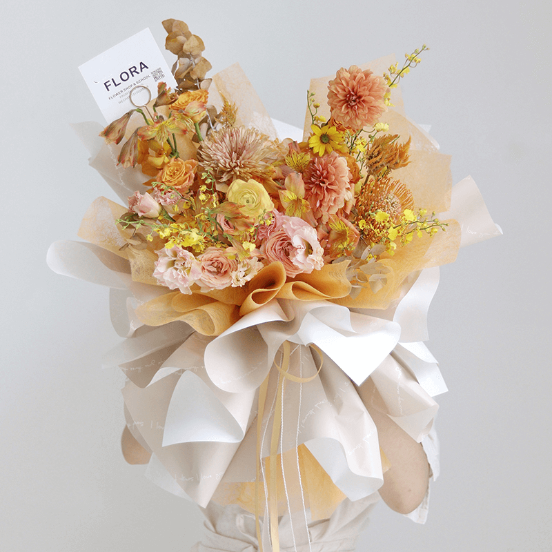 I Love You Three Thousand Times - Flower Wrapping Paper