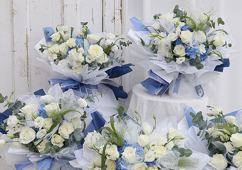 I Love You Three Thousand Times - Flower Wrapping Paper