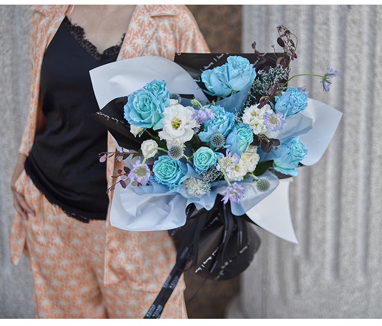 I Love You Three Thousand Times - Flower Wrapping Paper