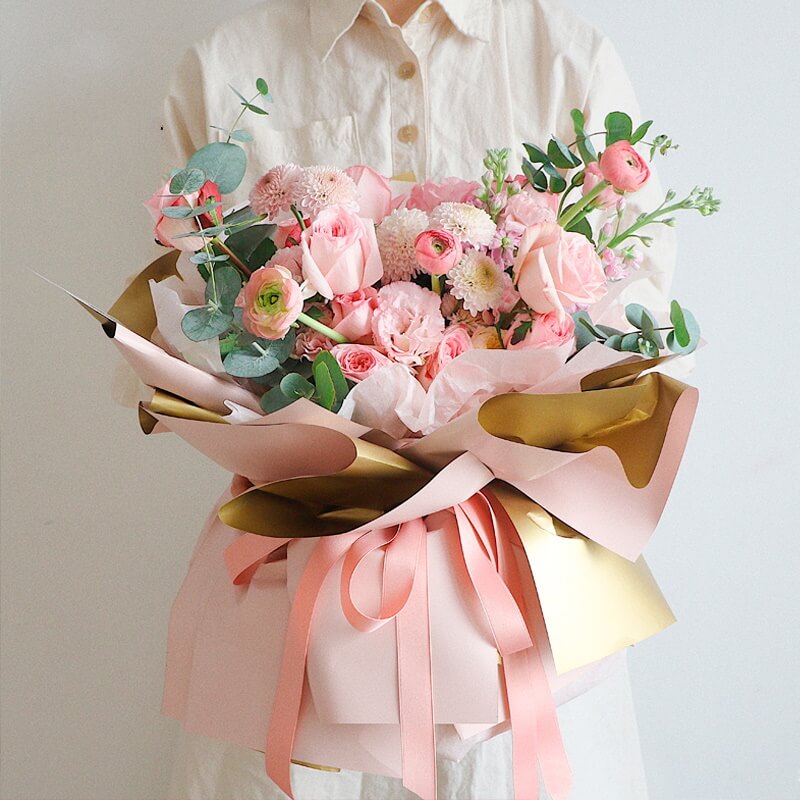 Double-sided Waterproof Flower Wrapping Paper