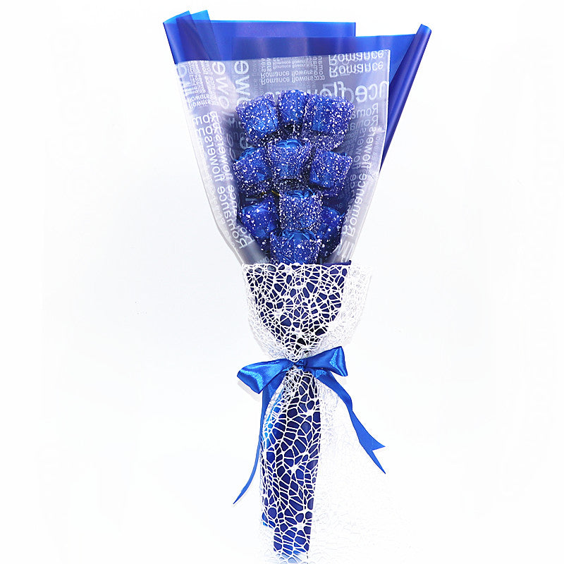 English Translucent Matte Flower Wrapping Paper