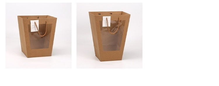 Open Sky Transparent Flower Bag Handheld Flower Bag For Florists And Flower Arrangements
