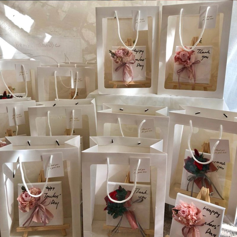 Open Sky Transparent Flower Bag Handheld Flower Bag For Florists And Flower Arrangements