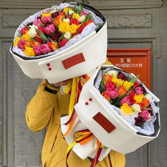 Kaffin Paper - Embossed 3D Flower Wrapping Paper