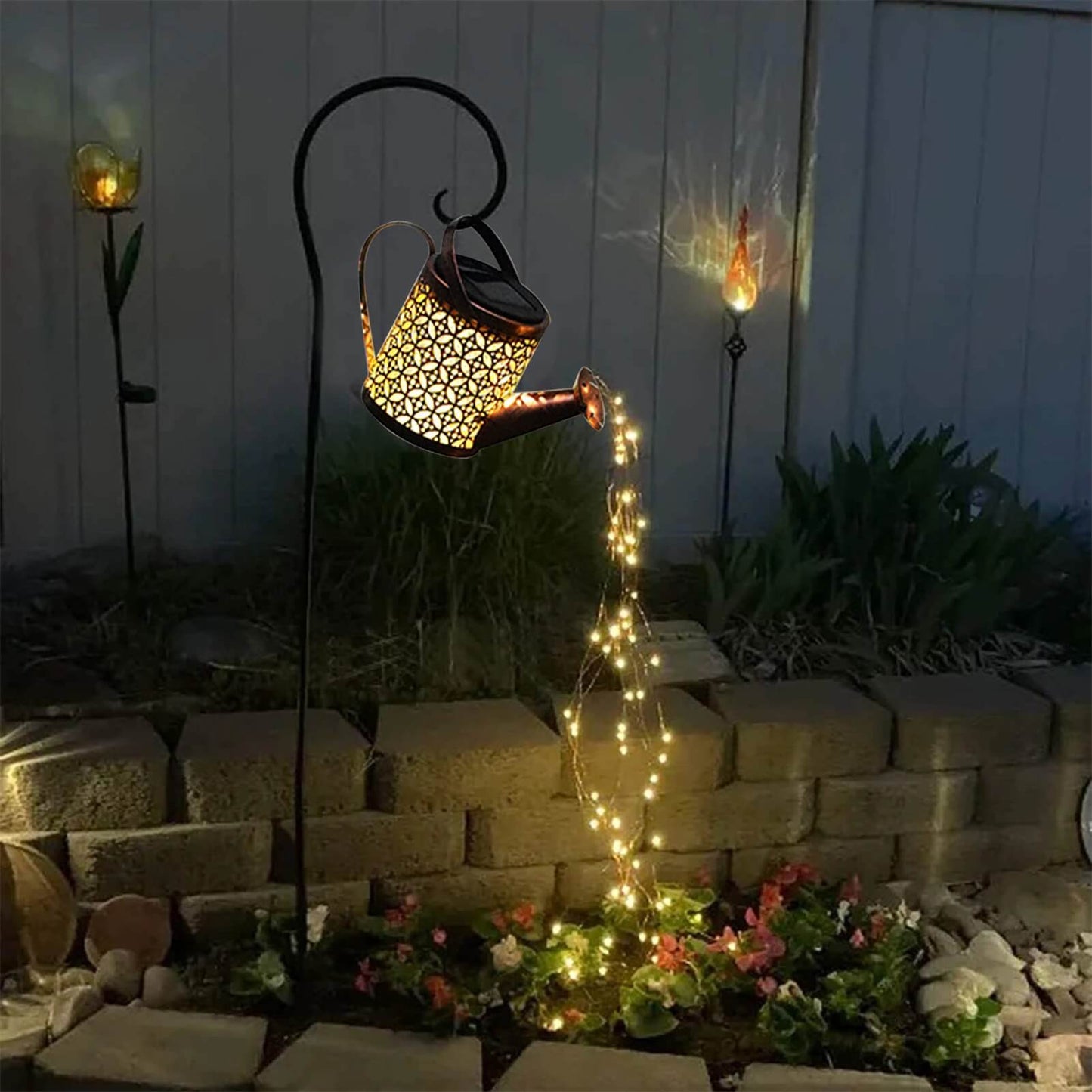 Floating LED Watering Can Solar Light - Garden Decoration