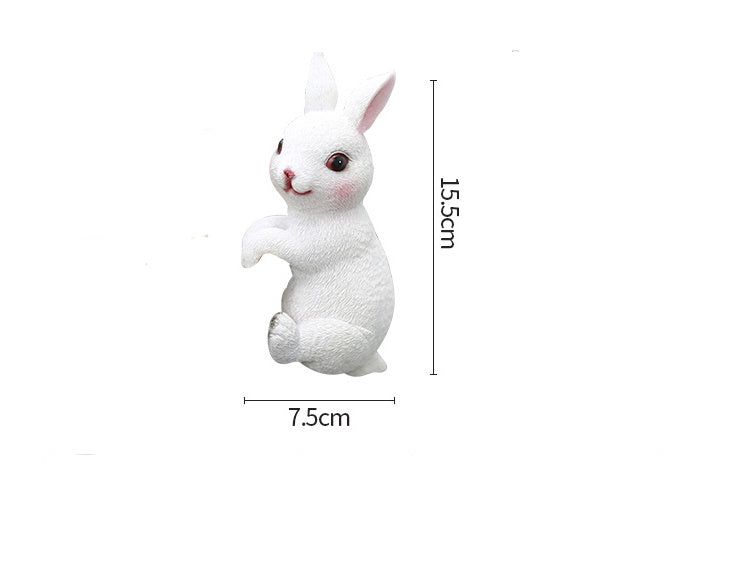 Cute Animal Statues Garden Decor For Potted Plant Houseplant Container Plant