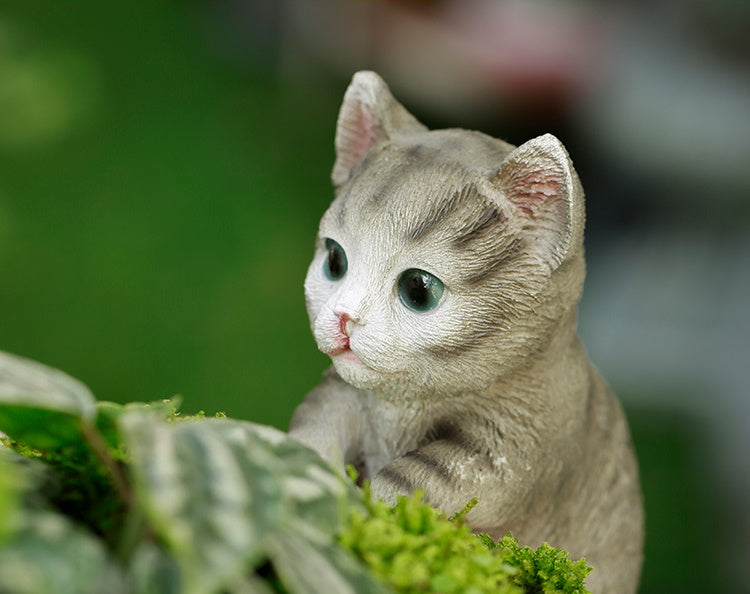 Cute Animal Statues Garden Decor For Potted Plant Houseplant Container Plant