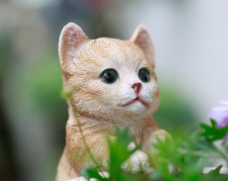 Cute Animal Statues Garden Decor For Potted Plant Houseplant Container Plant
