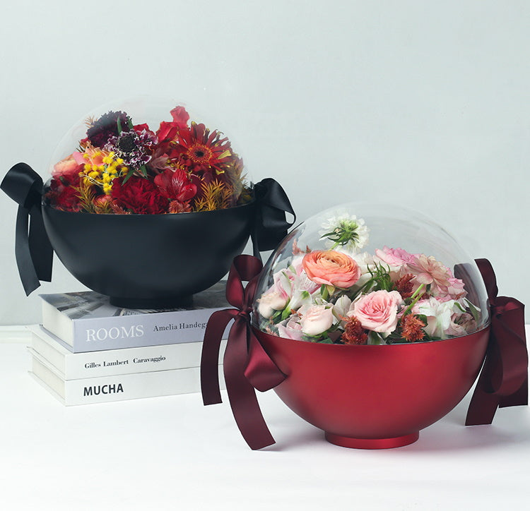 Flower Gift Ball - Acrylic Flower Gift Box