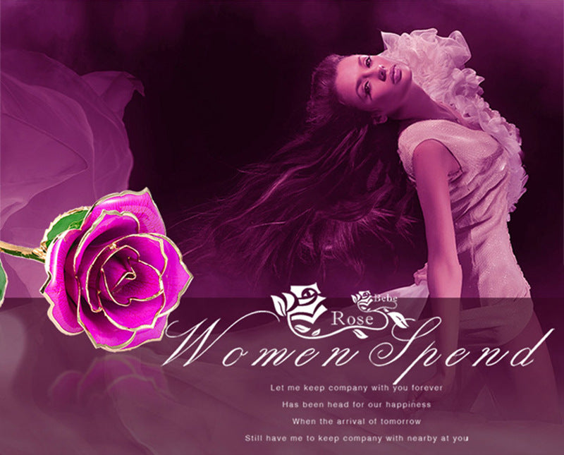 Forever Rose - 24K Gold Rose Made from Real Fresh Rose