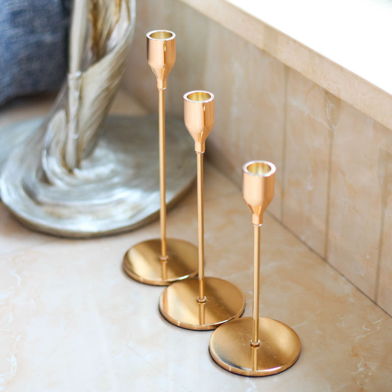 Small Wine Tumbler Candle Holder