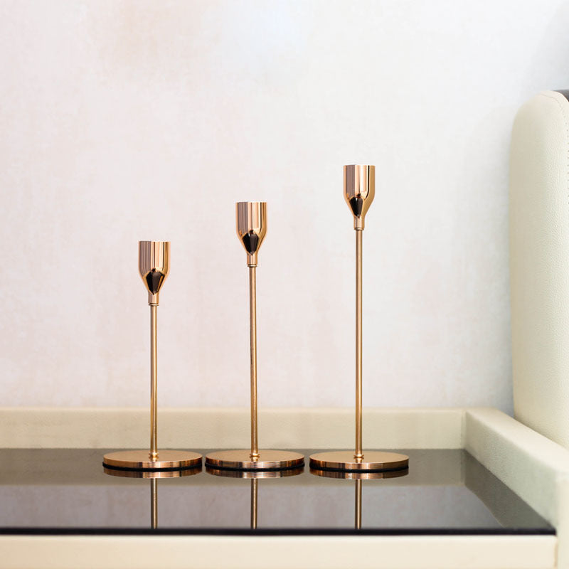 Small Wine Tumbler Candle Holder