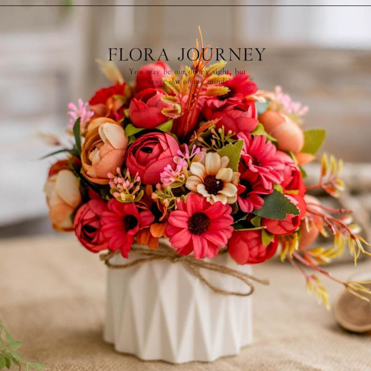 Gorgeous Cheer Series - Artificial Flower Silk Flower For Wedding Indoor And Decoration