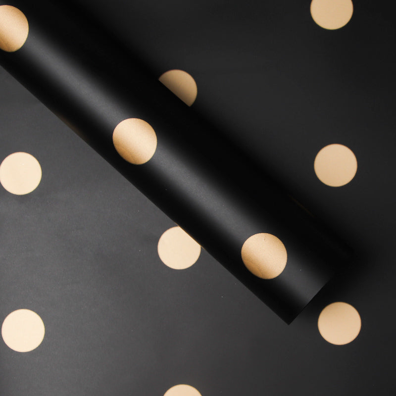 Happy Dot Flower Wrapping Paper