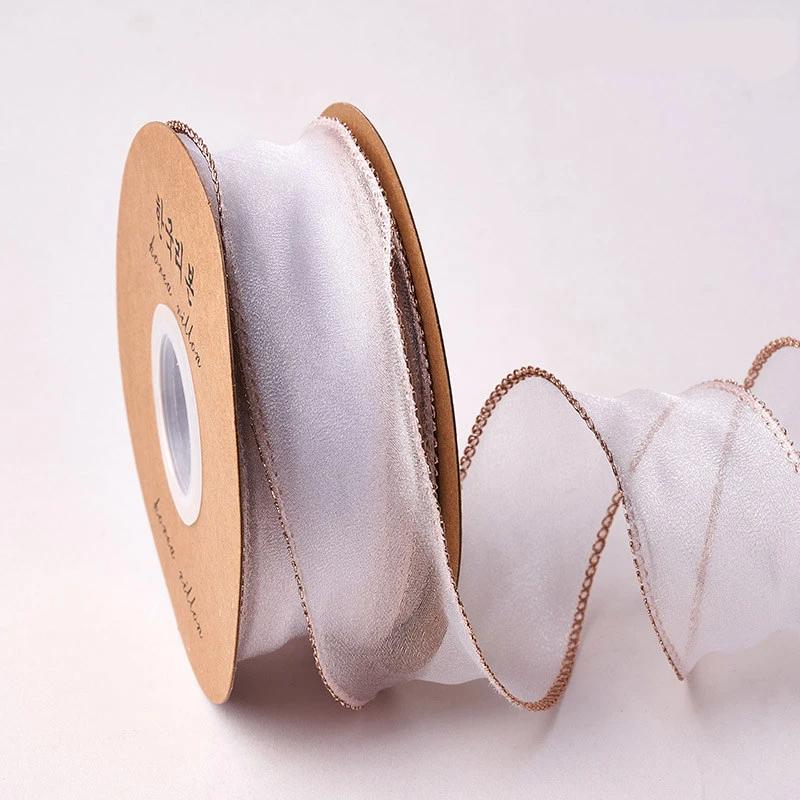 Fishtail Yarn Wave Ribbon for Flower Bouquet and Gift Packing
