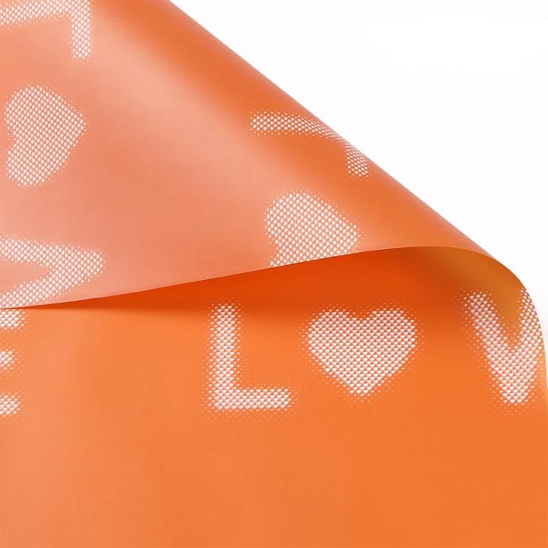 Big "Love" Flower Wrapping Paper