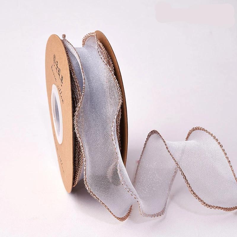 Fishtail Yarn Wave Ribbon for Flower Bouquet and Gift Packing