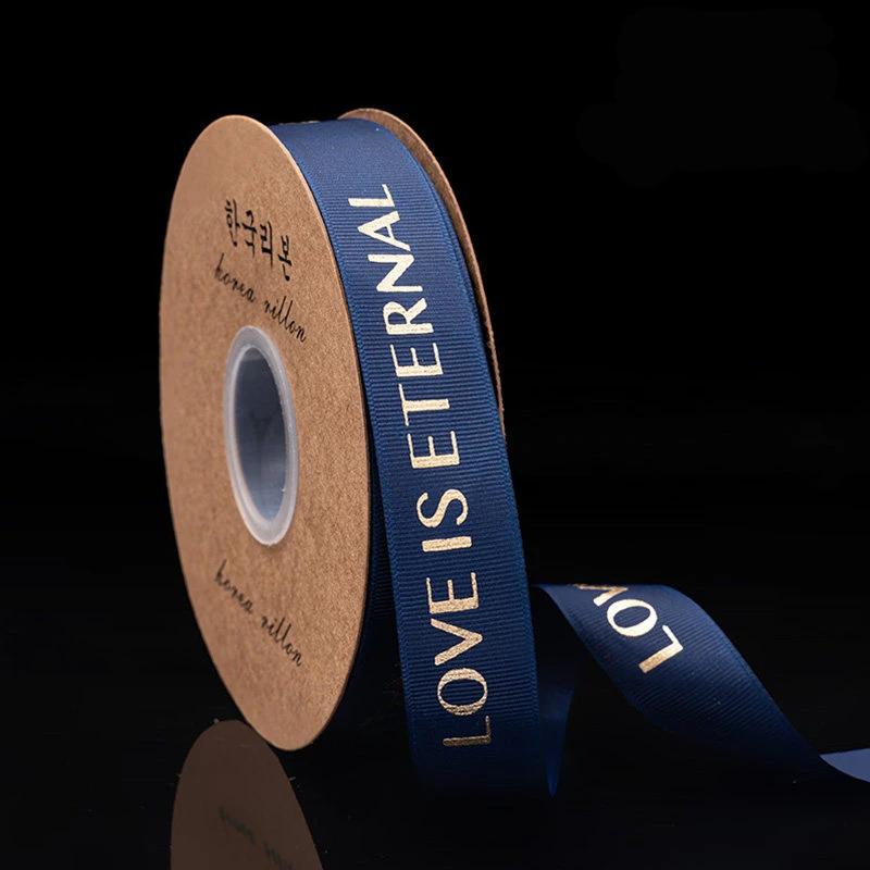 Love is Eternal Bronzing Spiral Ribbon