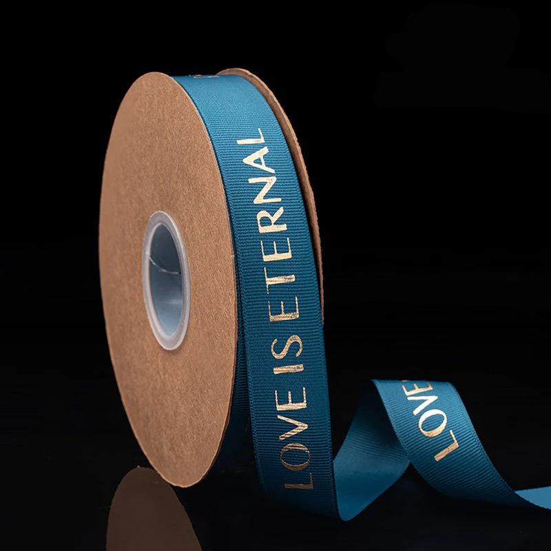 Love is Eternal Bronzing Spiral Ribbon