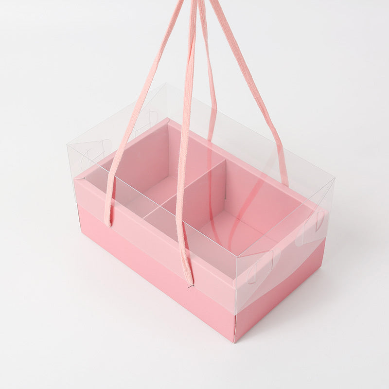 Transparent PVC Flower Gift Box