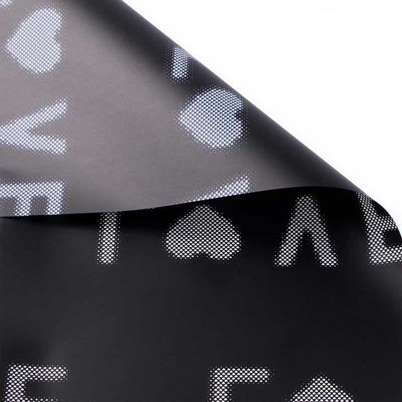 Big "Love" Flower Wrapping Paper