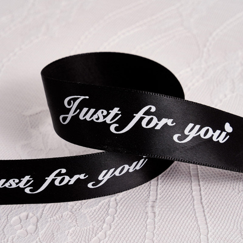 Just For You Ribbon - 1 inch 50 Yards